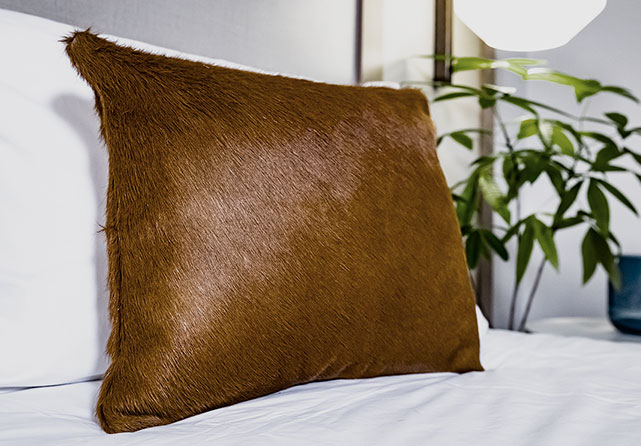 Fairfield Cowhide Pillow