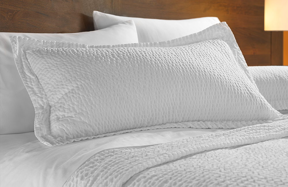 plush pillow shams