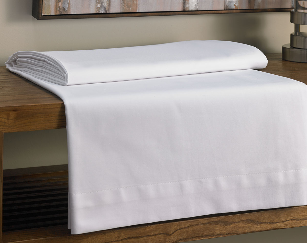 flat sheet fairfield hotel cotton